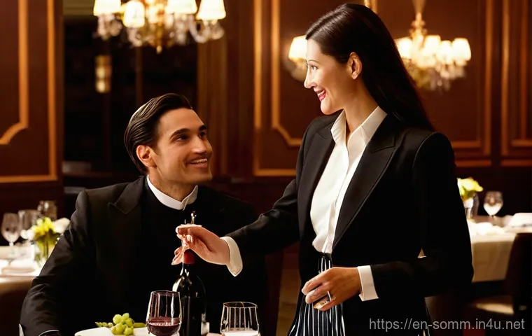 소믈리에 협회 가입 방법 - **Prompt 2: "Intense Blind Tasting Session"**
    A male sommelier, aged around 30-40, is captured m...